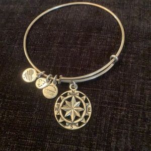 Alex and Ani compass bracelet